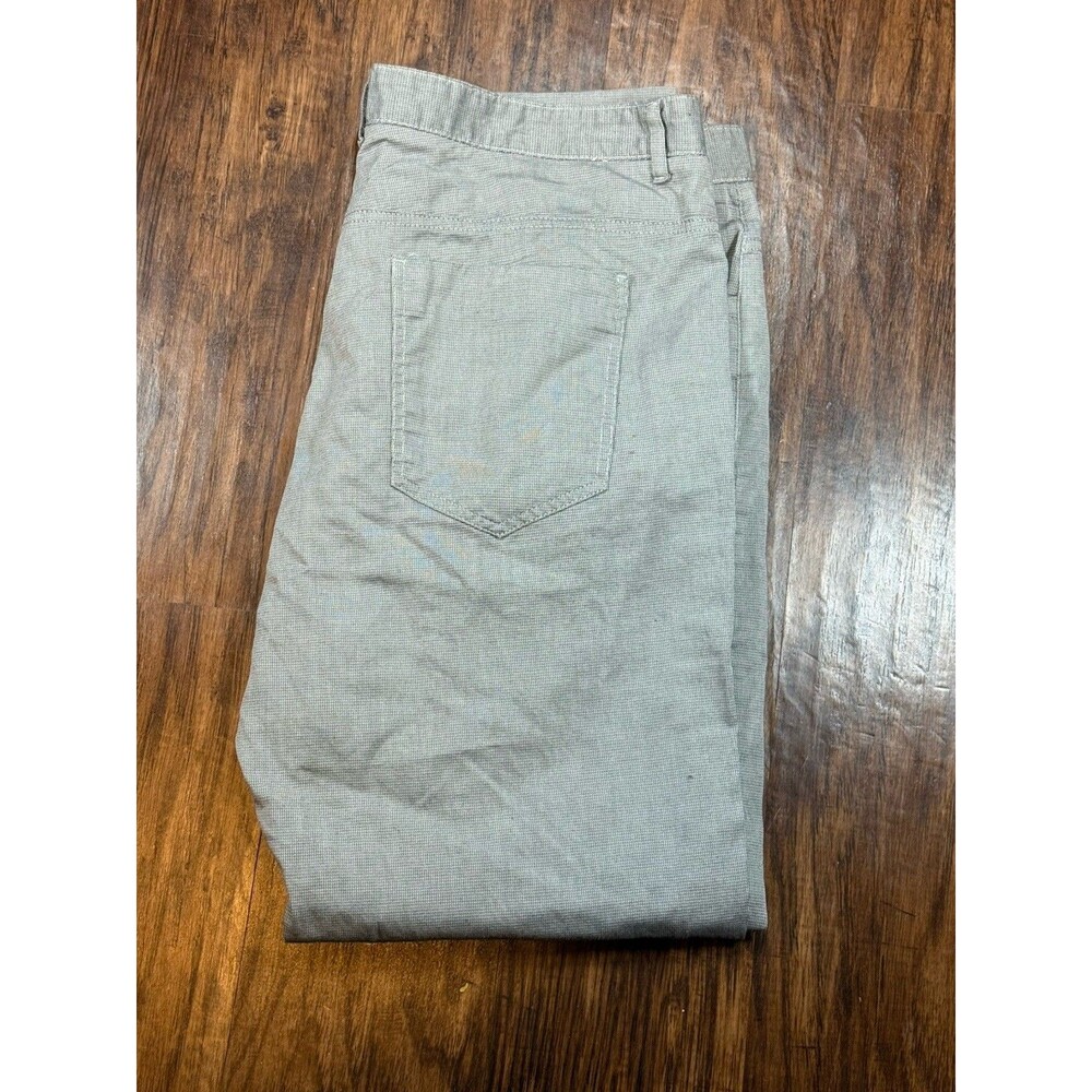 Calvin Klein Women’s Dress Pants 38 X 32 Gray Straight Leg Flat Front